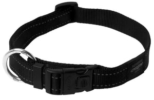 Rogz Classic Dog Collar - Black - XLarge