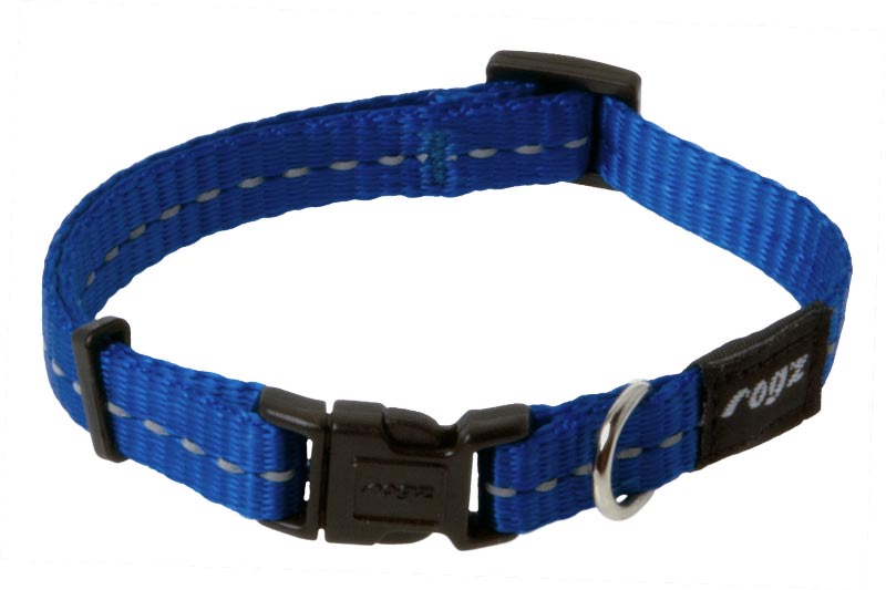 Rogz Classic Dog Collar - Blue - Small