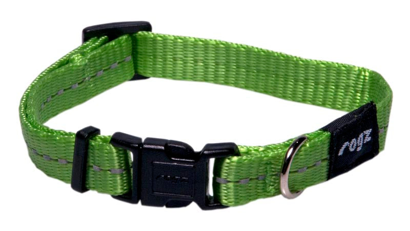 Rogz Classic Dog Collar - Lime - Small