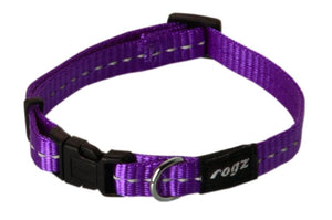 Rogz Classic Dog Collar - Purple - Small