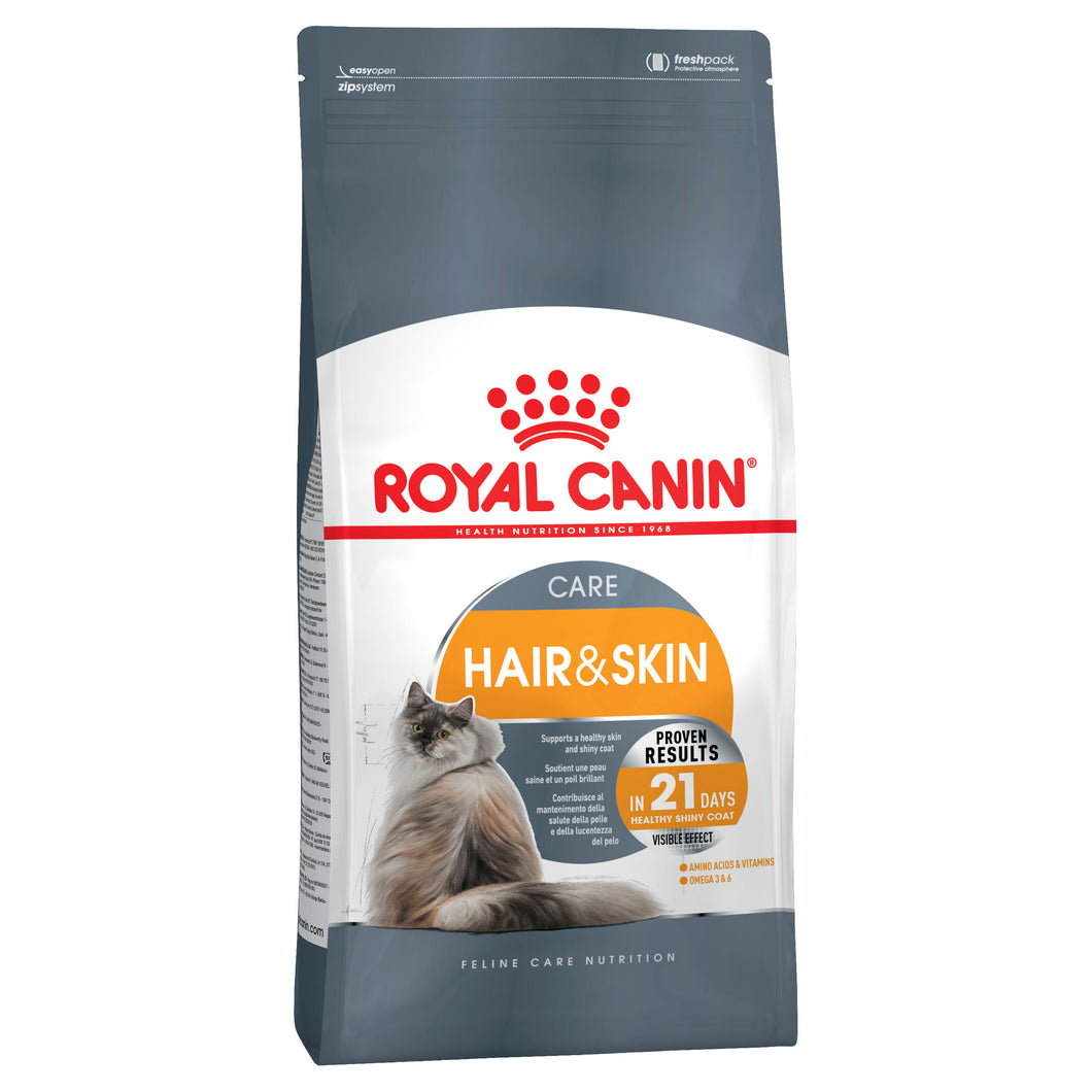 Royal Canin Cat Dry Food - Hair & Skin (2kg)