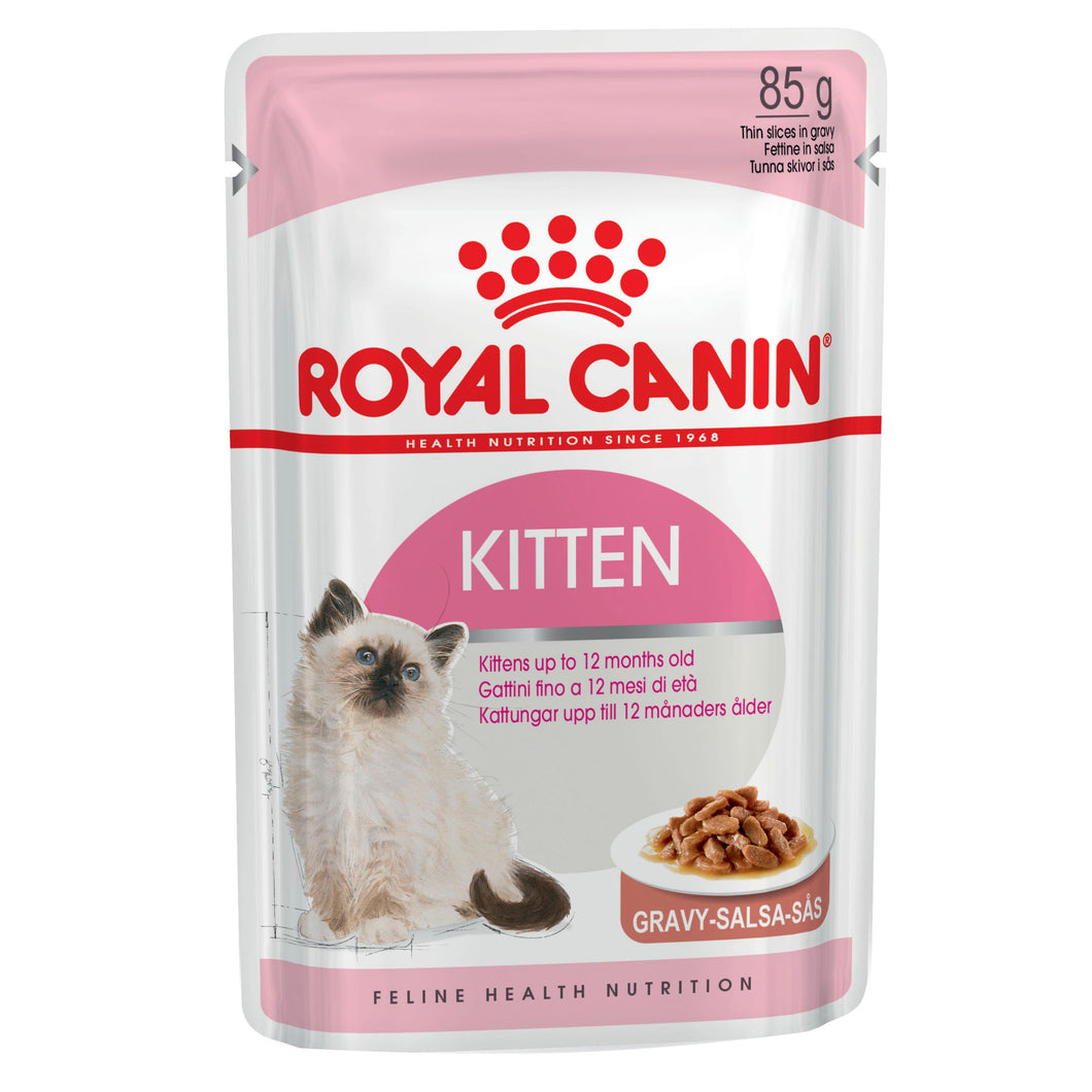 Royal Canin Cat Wet Food - Kitten - Gravy (85g)