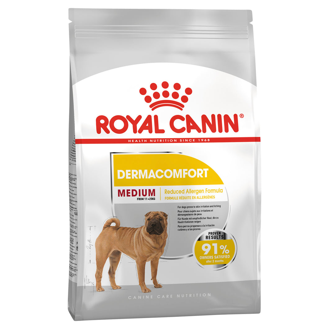 Royal Canin Dog Dry Food - Medium - Dermacomfort (3kg)