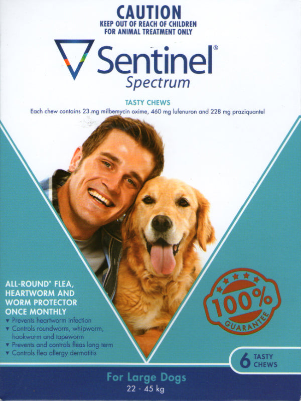 Sentinel Chew Large 22 to 45kg Dogs 6 pack