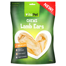 Load image into Gallery viewer, Vitapet Chewz - Lamb Ears (200g)
