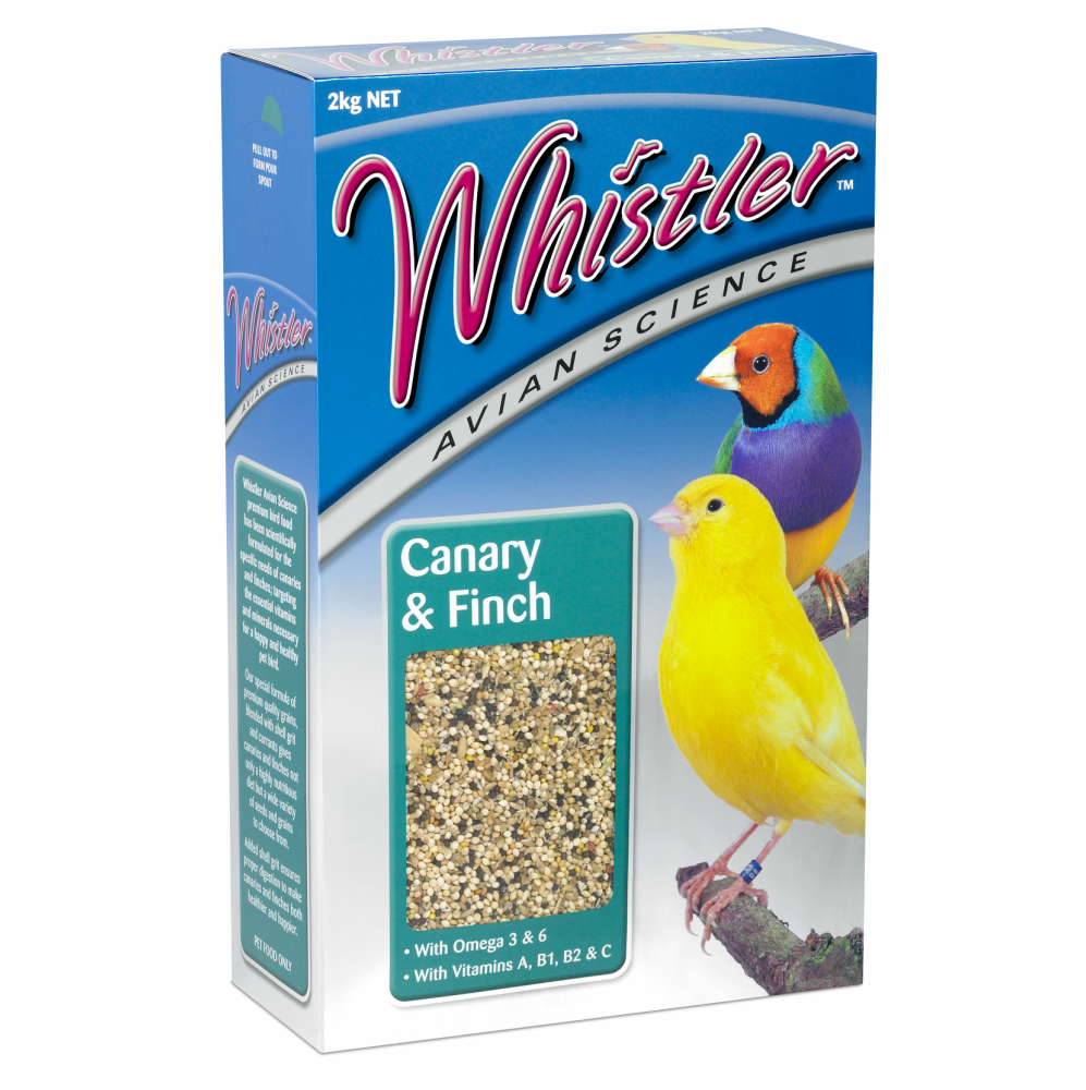 Whistler Bird Seed - Canary & Finch (2kg)