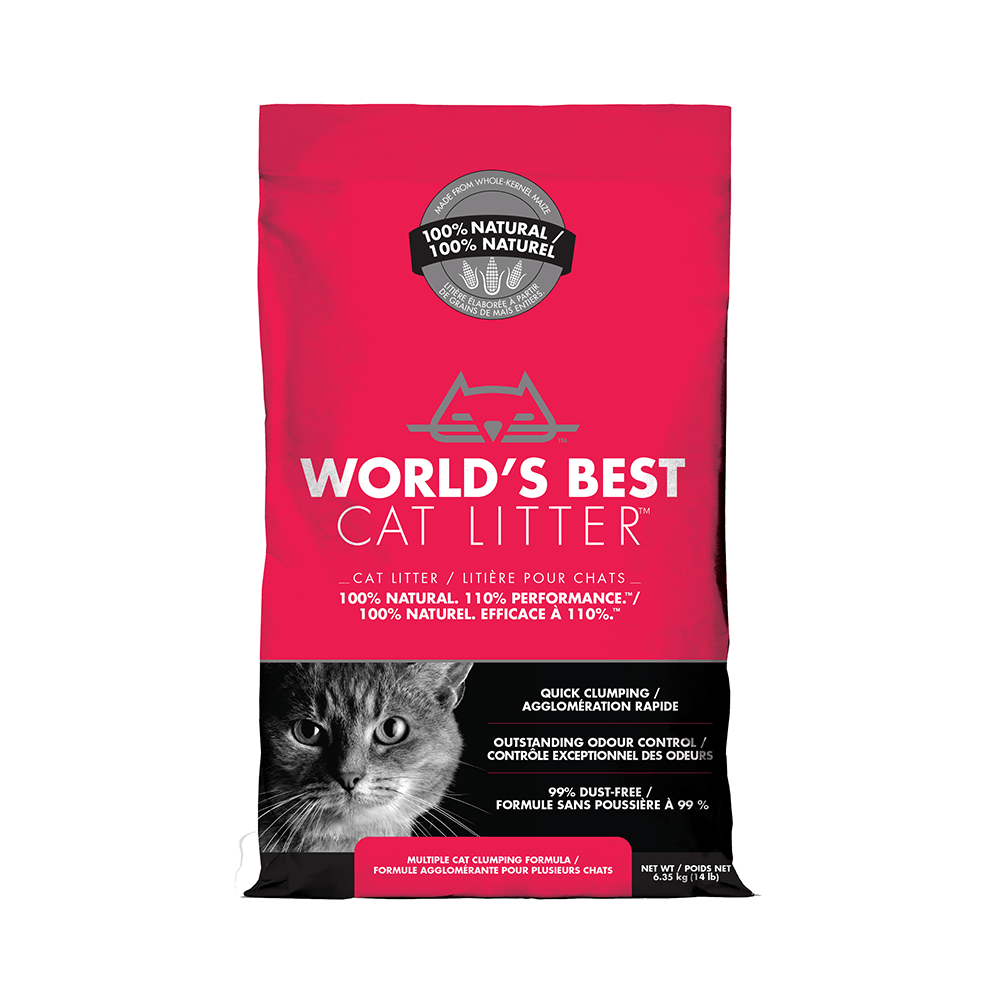 Worlds Best Clumping Cat Litter - Multi (6.35kg)
