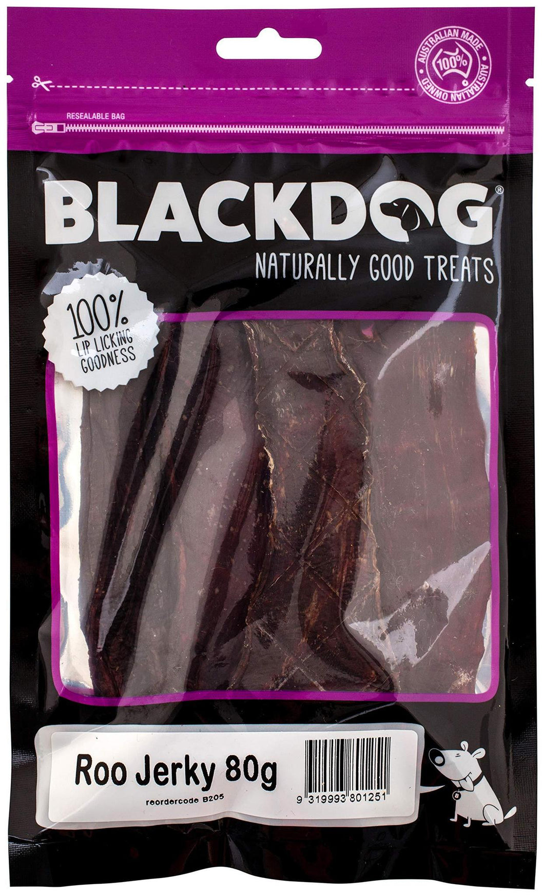 Blackdog Roo Jerky (80g)