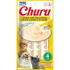 Inaba Churu Puree - Chicken & Cheese (4 pack)