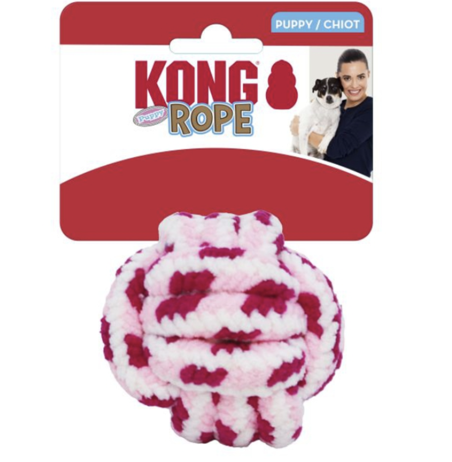 Kong Puppy Rope Ball Large