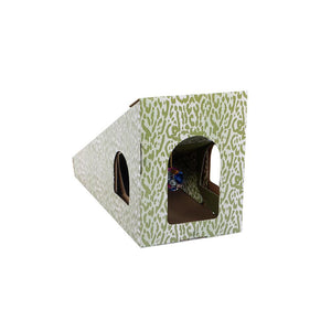 Allpet Cardboard Scratcher - Triangle Play Cavern