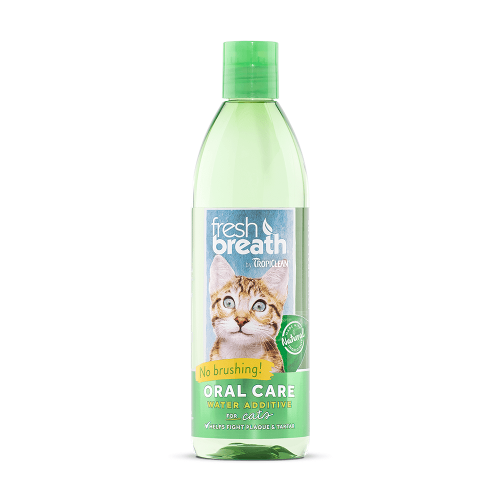 Tropiclean Fresh Breath Water Additive for Cats (473ml)