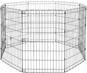 Bonofido Puppy Pen - Black (30 inch)