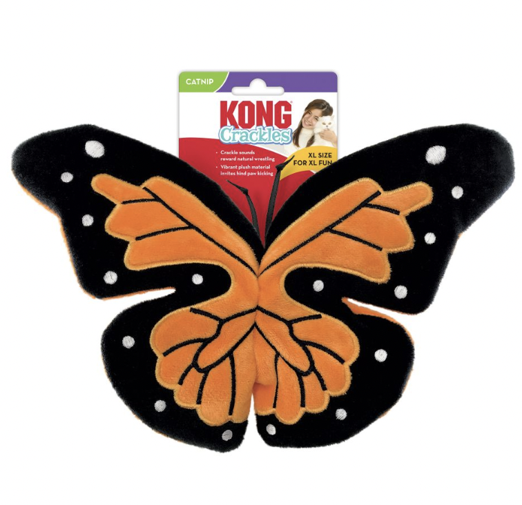 Kong Cat Toy - Crackles Flutterz