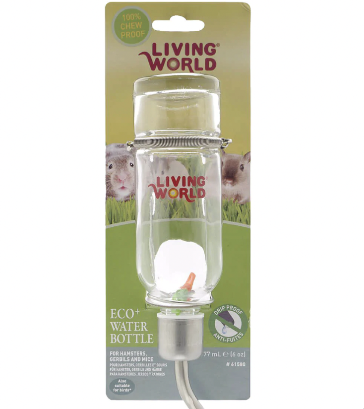 Living World Glass Bottle (177ml)