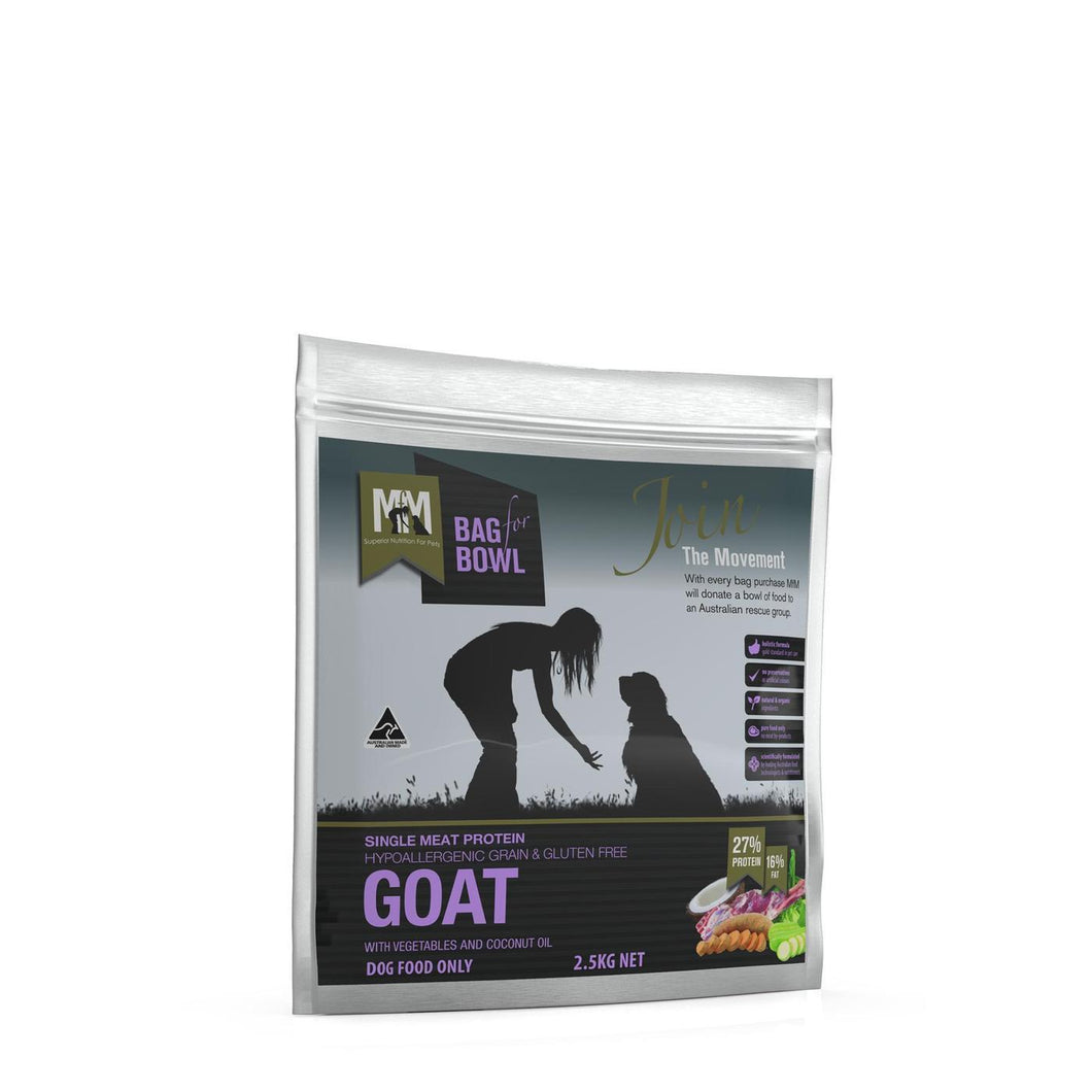 MFM Dog Dry Food - Single Protein Goat (2.5kg)