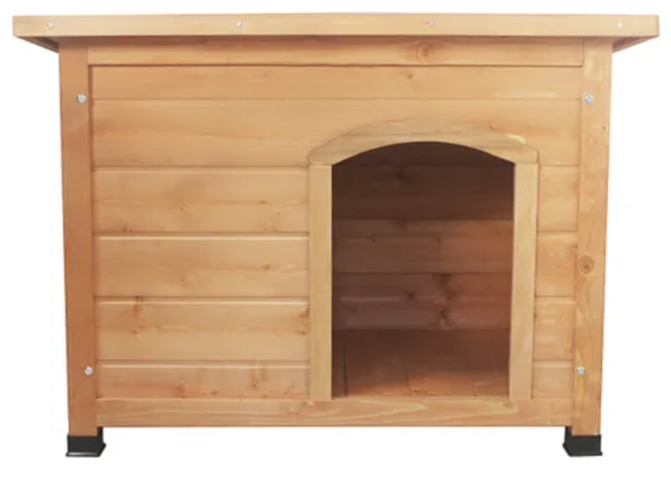 Showmaster Flat Roof Wooden Kennel Large