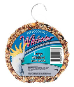 Whistler Seed Block - Small Wildbirds & Parrots (790g)