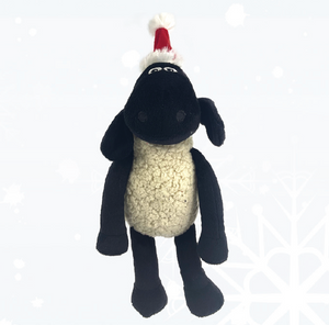 Allpet Xmas Plush Sheep With Santa Hat