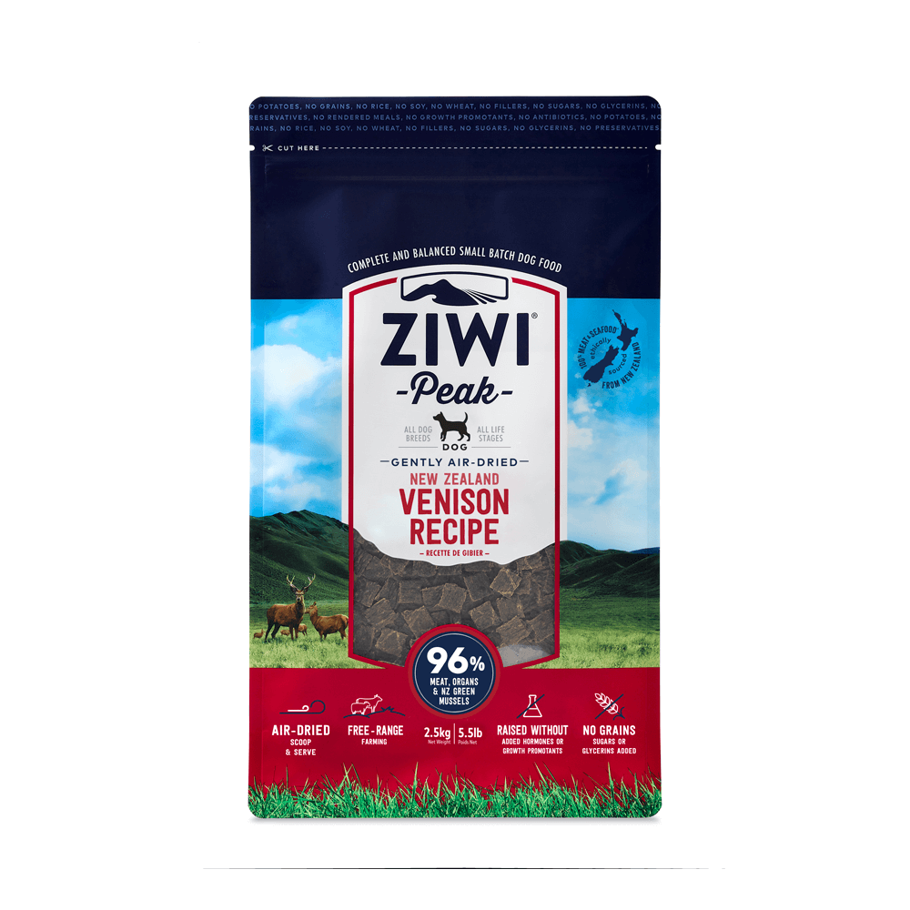 Ziwi Peak Air Dried Dog Food - Venison (454g)