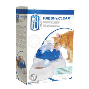 Catit Cat Drink/Feed Cart-5005