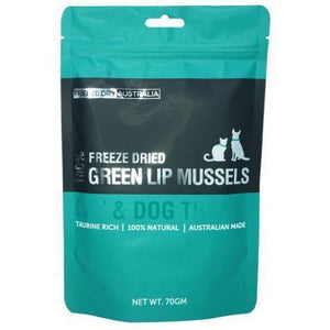 Freeze Dry Australia Green Lip Mussels (70g)