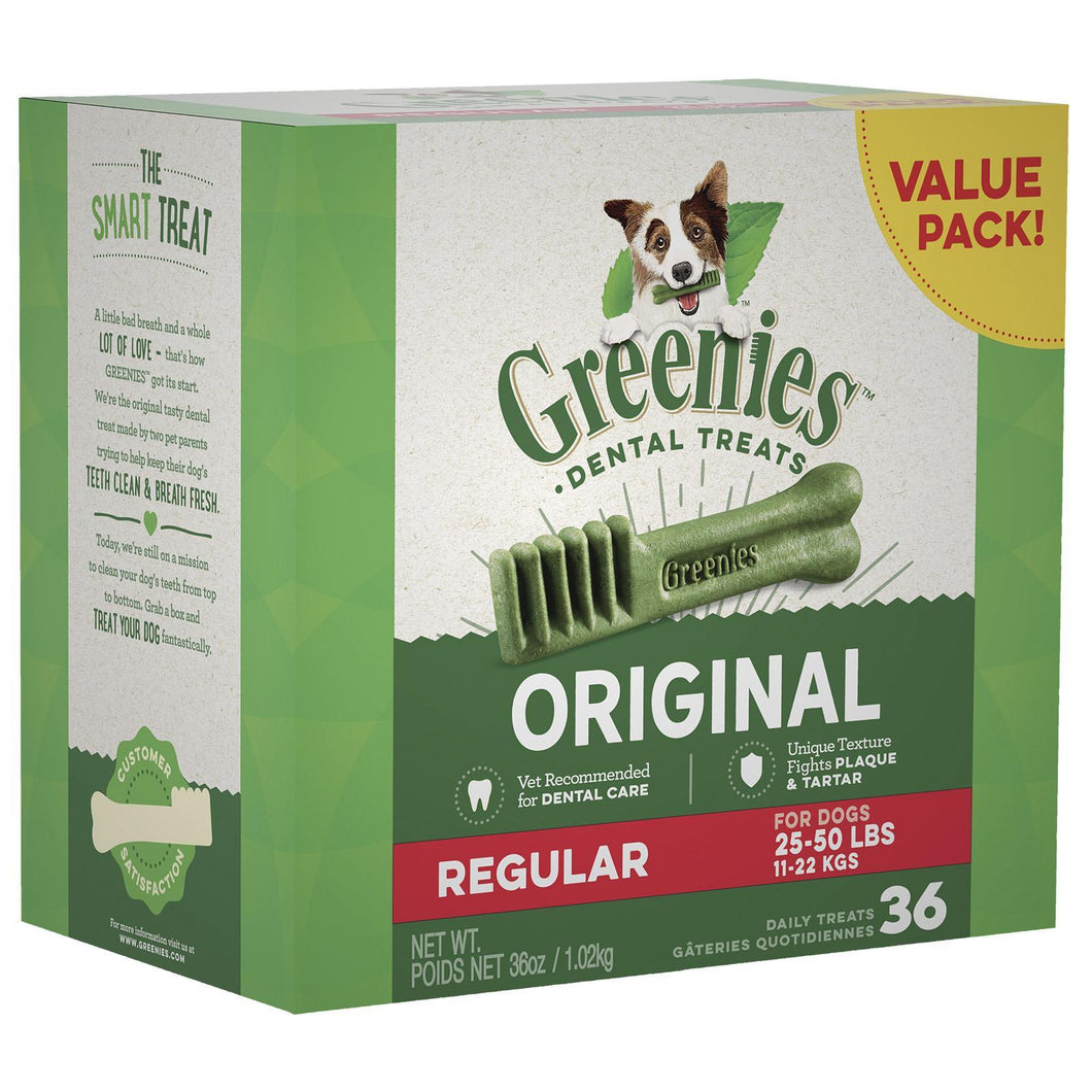 Greenies Dental Treats for Dogs - Regular Size (1kg)