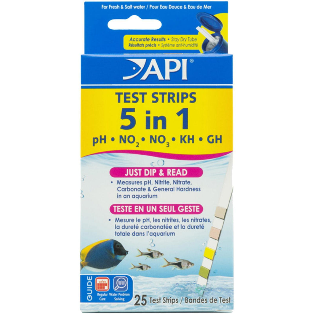API Quick Test Strip 5-in-1 (25 pack)