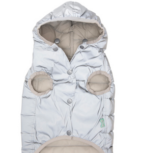Fuzzyard Dog Coat - Aspen Reflective - Size 3