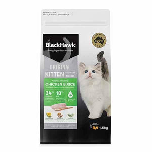 Black Hawk Cat Dry Food - Kitten (1.5kg)